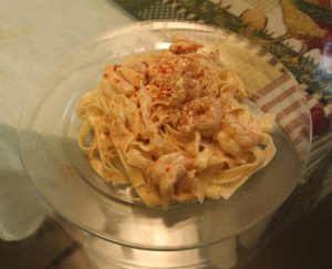Fettuccine Alfredo With Shrimp Recipe