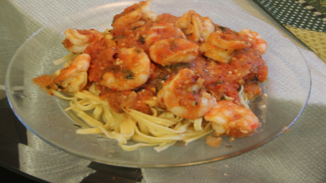 Shrimp Diablo Italian Recipe On Linguini