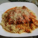 Pasta With Roasted Red Pepper Sauce
