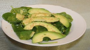 Japanese Spinach And Avocado Salad