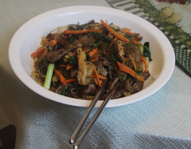 Korean Japchae Recipe 잡채